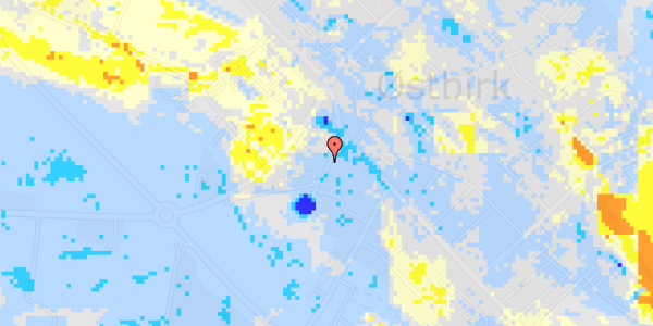 Ekstrem regn på Smedegade 6