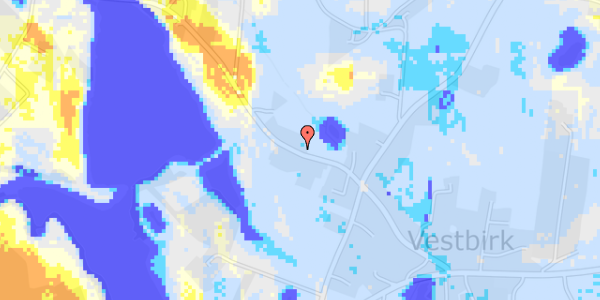 Ekstrem regn på Søvejen 40