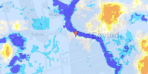 Ekstrem regn på Toftumvej 8