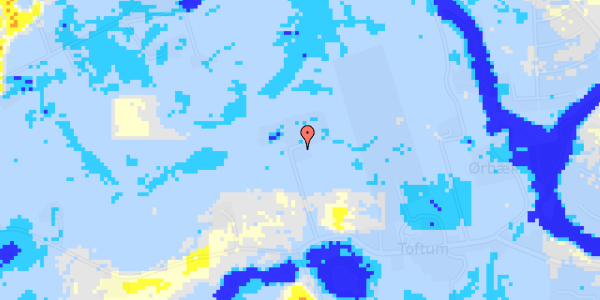 Ekstrem regn på Toftumvej 42