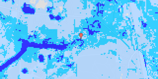 Ekstrem regn på Tornbjerg 64