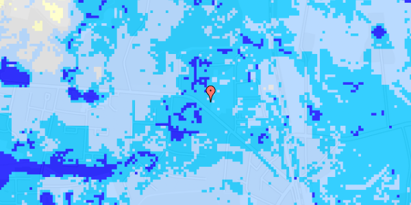 Ekstrem regn på Vestergade 42A