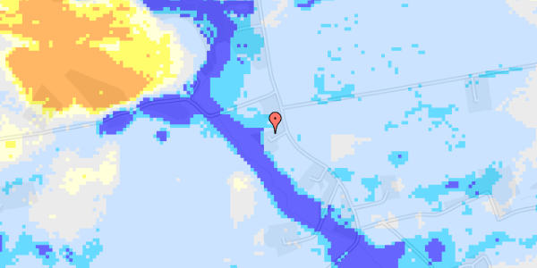 Ekstrem regn på Vorsøvej 8