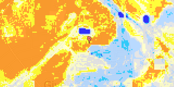 Ekstrem regn på Agervang 10