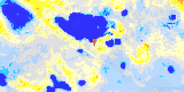 Ekstrem regn på Bredsten Landevej 2