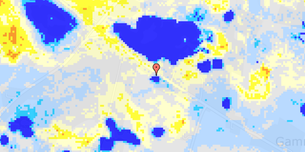 Ekstrem regn på Bredsten Landevej 5