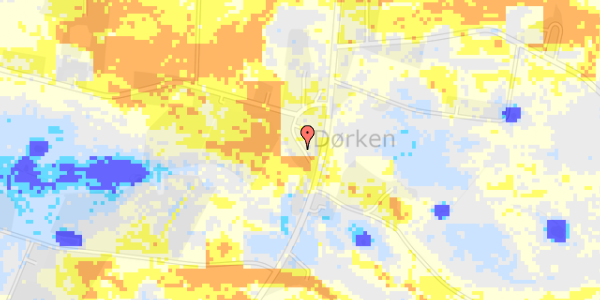 Ekstrem regn på Dørkenvej 9