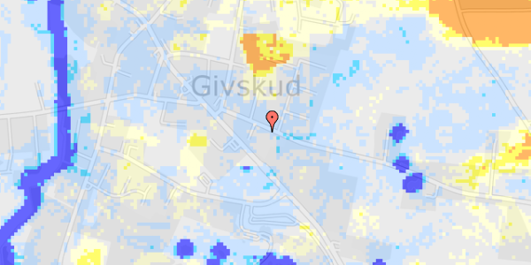 Ekstrem regn på Hvejselvej 16