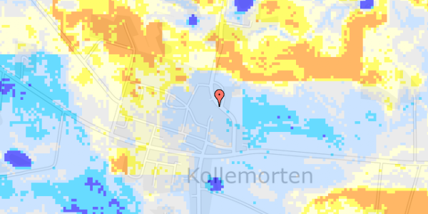 Ekstrem regn på Hærvejen 279