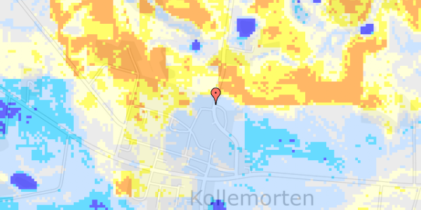 Ekstrem regn på Hærvejen 291