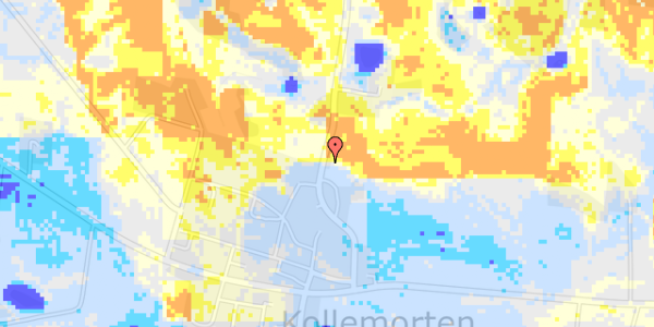 Ekstrem regn på Hærvejen 294