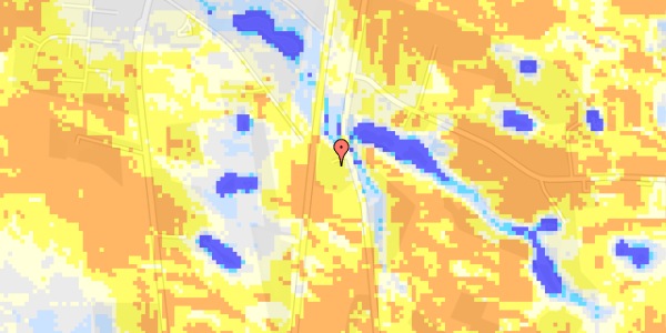 Ekstrem regn på Kollemortenvej 95