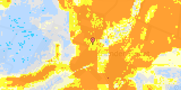 Ekstrem regn på Nykirkevej 7