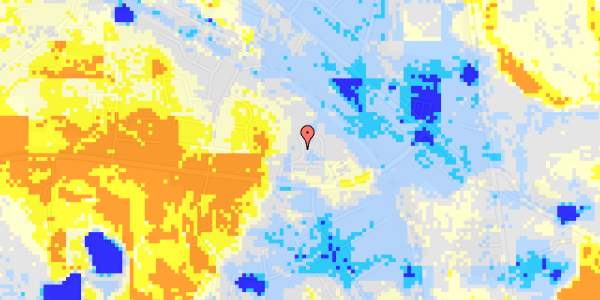 Ekstrem regn på Sdr. Ringvej 16B, st. 14