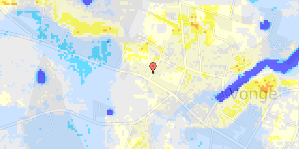 Ekstrem regn på Skolestien 18A