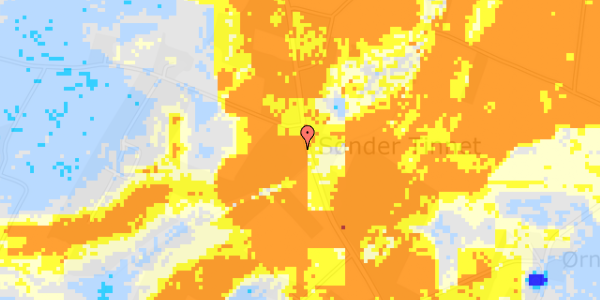 Ekstrem regn på Tinnetvej 47