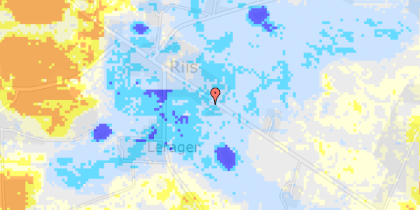 Ekstrem regn på Vejlevej 139