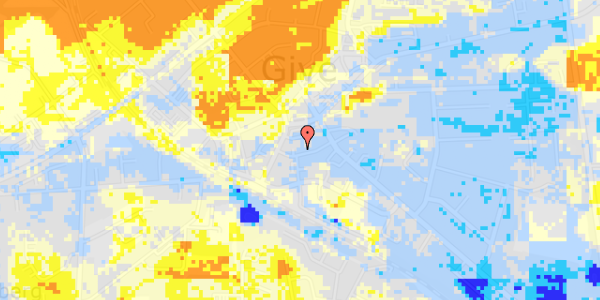 Ekstrem regn på Vimmelskaftet 3, st. 3