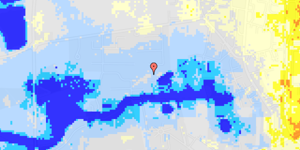 Ekstrem regn på Åruplunden 1B