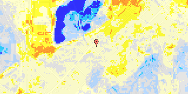 Ekstrem regn på Birke Alle 1A