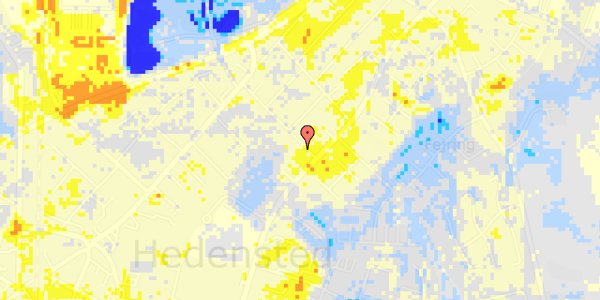 Ekstrem regn på Birke Alle 12