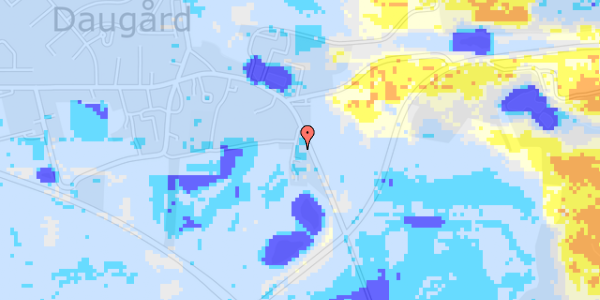 Ekstrem regn på Egehøjvej 10