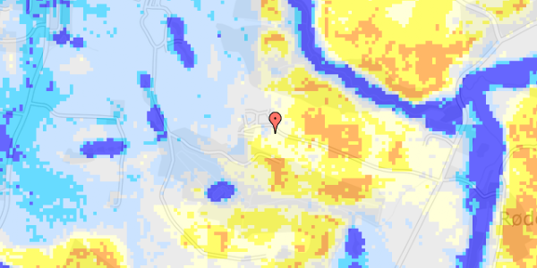 Ekstrem regn på Eskebjergvej 16