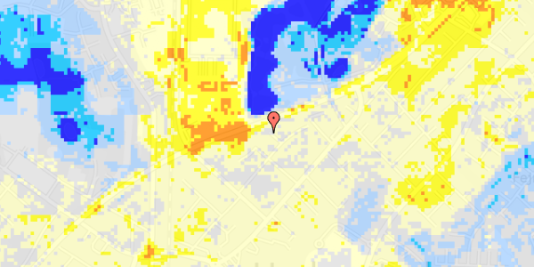 Ekstrem regn på Hedebogade 17