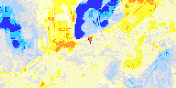 Ekstrem regn på Hedebogade 23