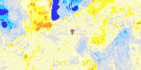 Ekstrem regn på Horsensvej 20