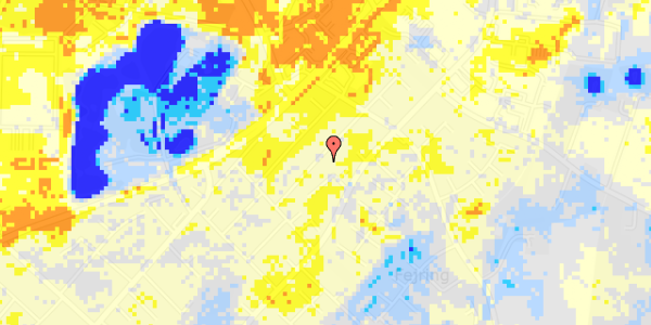 Ekstrem regn på Irisvej 14