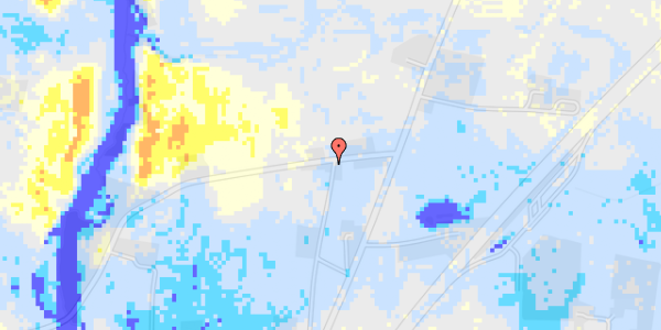 Ekstrem regn på Krollerupvej 34