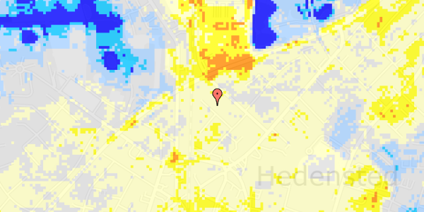 Ekstrem regn på Lille Eje 12