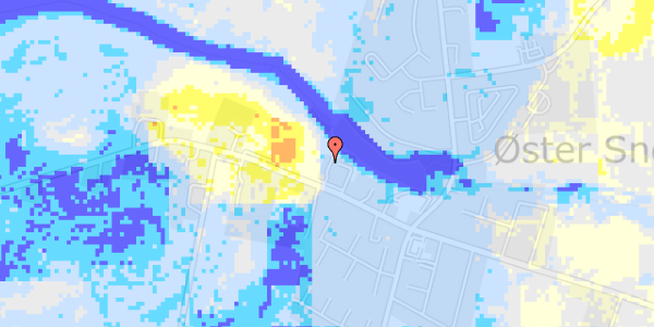 Ekstrem regn på Lindvedvej 22A