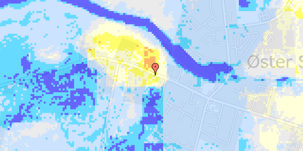 Ekstrem regn på Lindvedvej 29