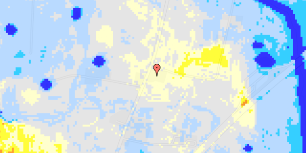 Ekstrem regn på Merringvej 62