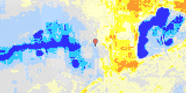 Ekstrem regn på Moseparken 3E