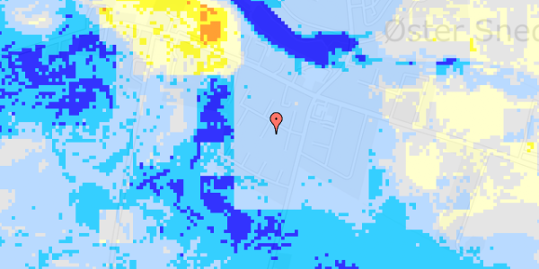 Ekstrem regn på Nedergårdsvej 15