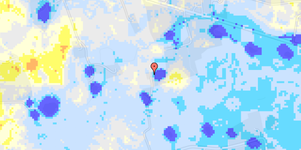 Ekstrem regn på Ny Sebberupvej 28