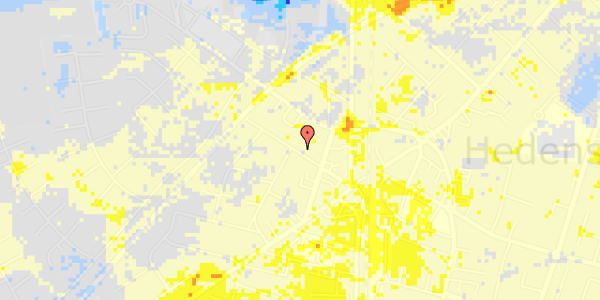 Ekstrem regn på Rolighedsvej 6, 1. 