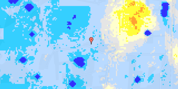 Ekstrem regn på Skovvangen 11