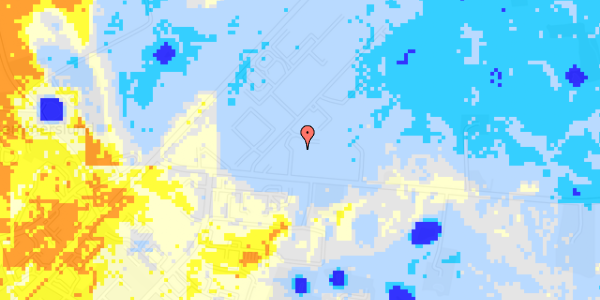 Ekstrem regn på Spettrupvej 7A