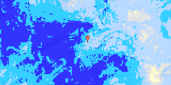 Ekstrem regn på Toftegårdsvej 25