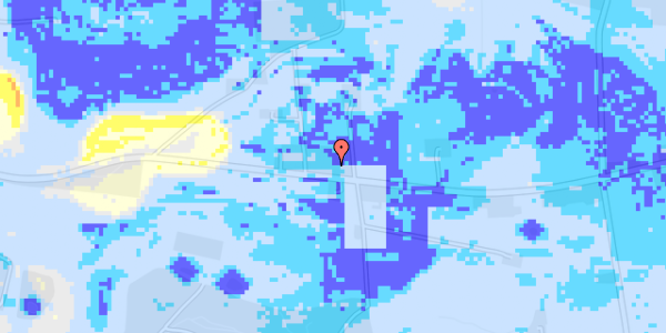 Ekstrem regn på Ørumvej 55