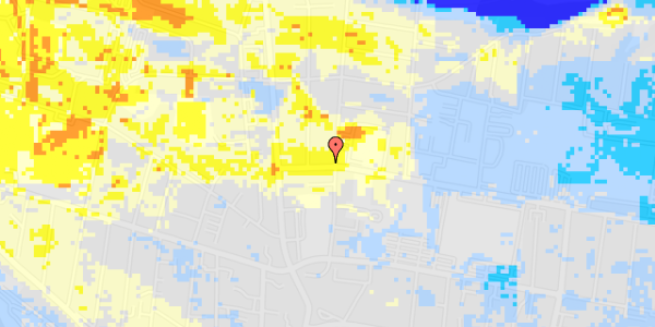 Ekstrem regn på Adelgade 17