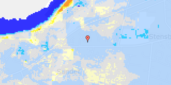 Ekstrem regn på Agerbakken 10