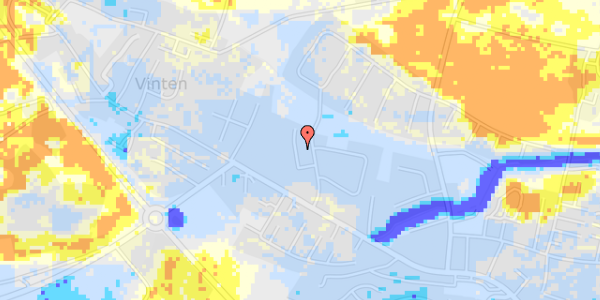 Ekstrem regn på Anhøj 19