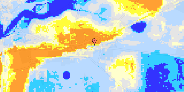 Ekstrem regn på Banevej 11