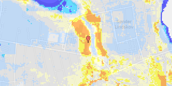 Ekstrem regn på Beringsvænget 48, 1. th