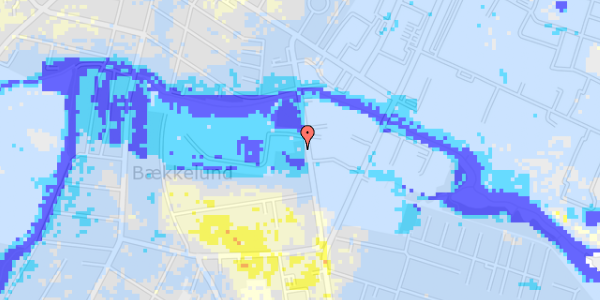 Ekstrem regn på Bjerrevej 22